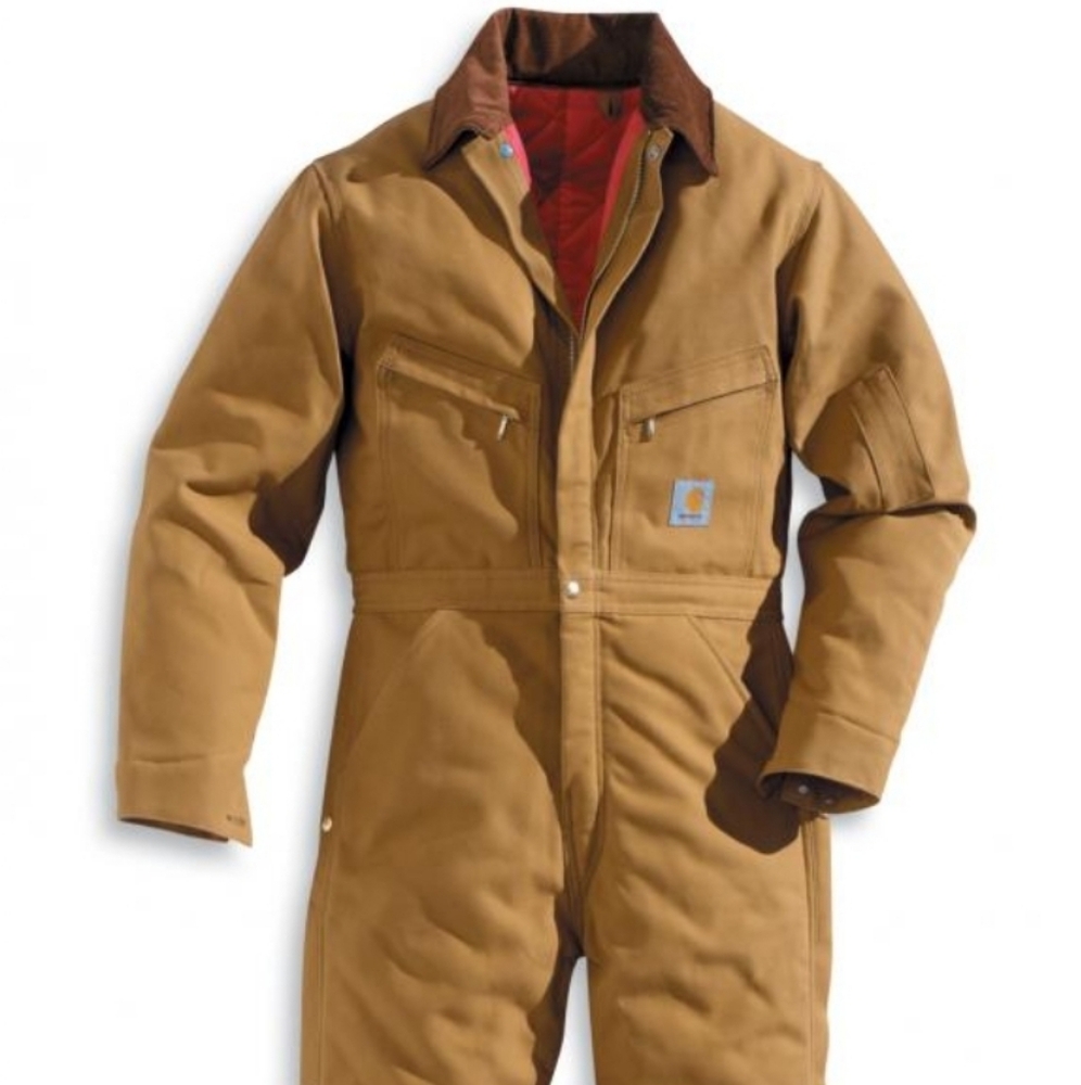 Carhartt Brown Insulated Coverall